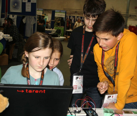 Elektronik-Workshop der Froglabs
