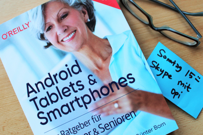 #stayhome Android Großeltern Senioren Smartphone