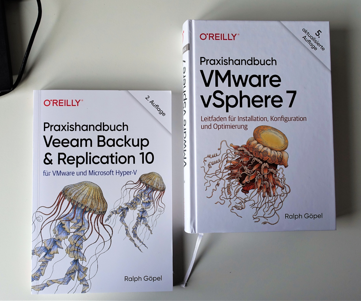 Praxishandbücher Veeam VMware vSphere, Fotografie